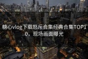 糖心vlog下载怒斥合集经典合集TOP10，现场画面曝光