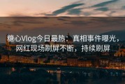 糖心Vlog今日最热：真相事件曝光，网红现场刷屏不断，持续刷屏
