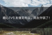 糖心TV引发爆笑热议，网友炸锅了！